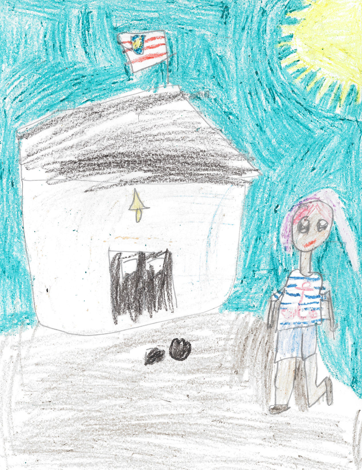 Eunice Khonde, grade 2, Oakdale